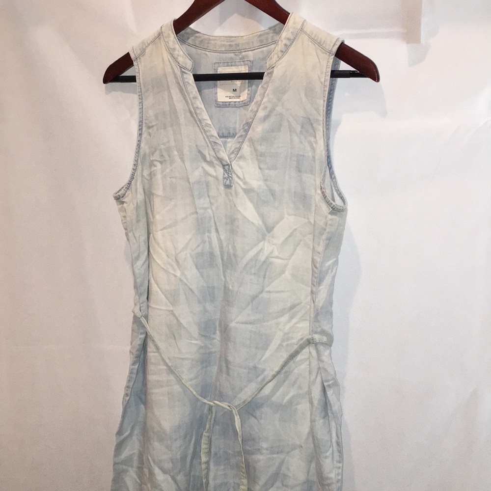 Sonoma Lightweight Denim Sleeveless Knee-length Dress | Size M